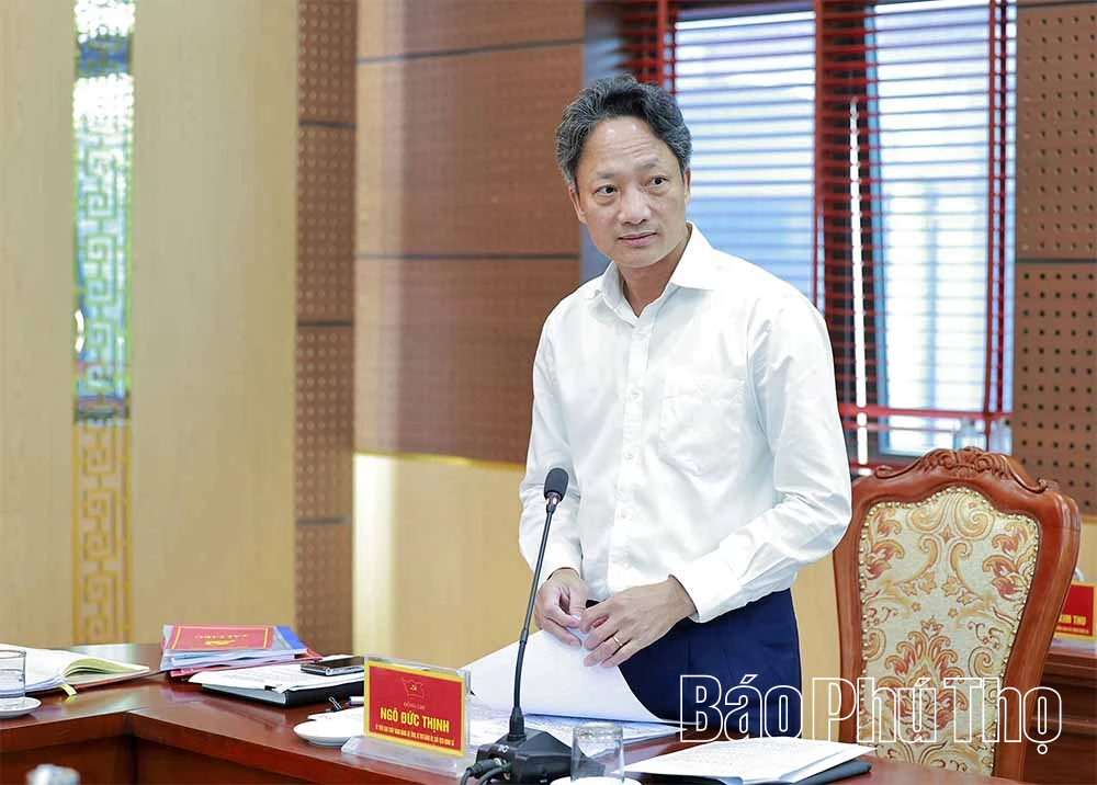 Giám sát Ban Thường vụ Đảng ủy các xã Phù Ninh, Xuân Lũng, Chân Mộng