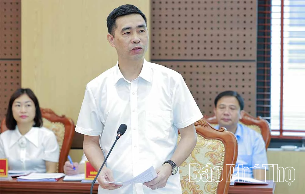 Giám sát Ban Thường vụ Đảng ủy các xã Phù Ninh, Xuân Lũng, Chân Mộng