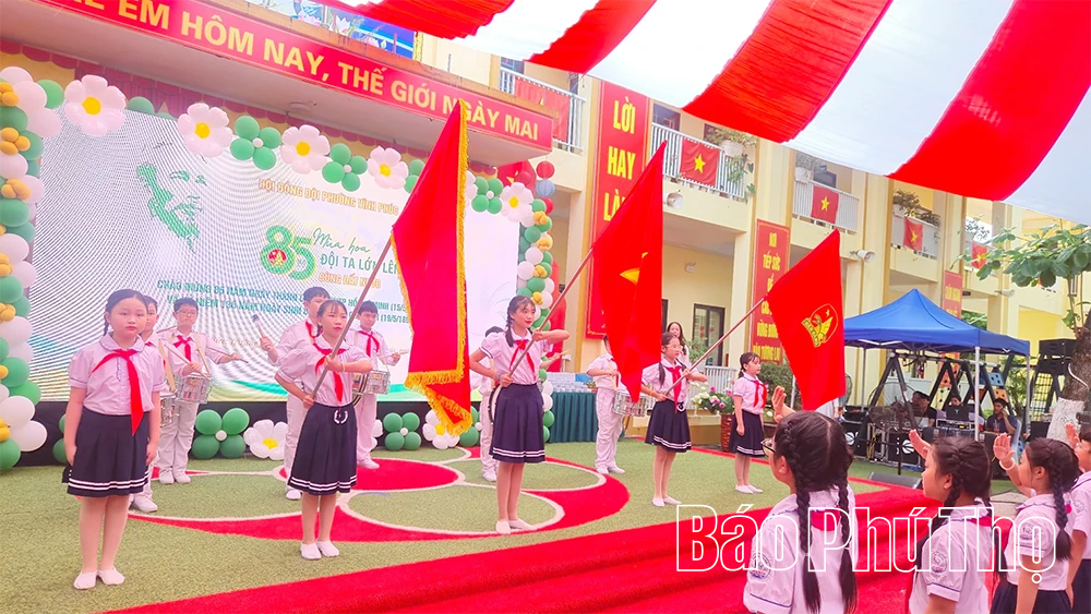 Phường Vĩnh Phúc kỷ niệm 85 năm thành lập Đội Thiếu niên Tiền phong Hồ Chí Minh