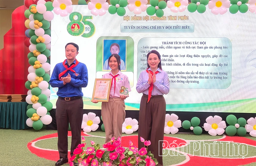 Phường Vĩnh Phúc kỷ niệm 85 năm thành lập Đội Thiếu niên Tiền phong Hồ Chí Minh