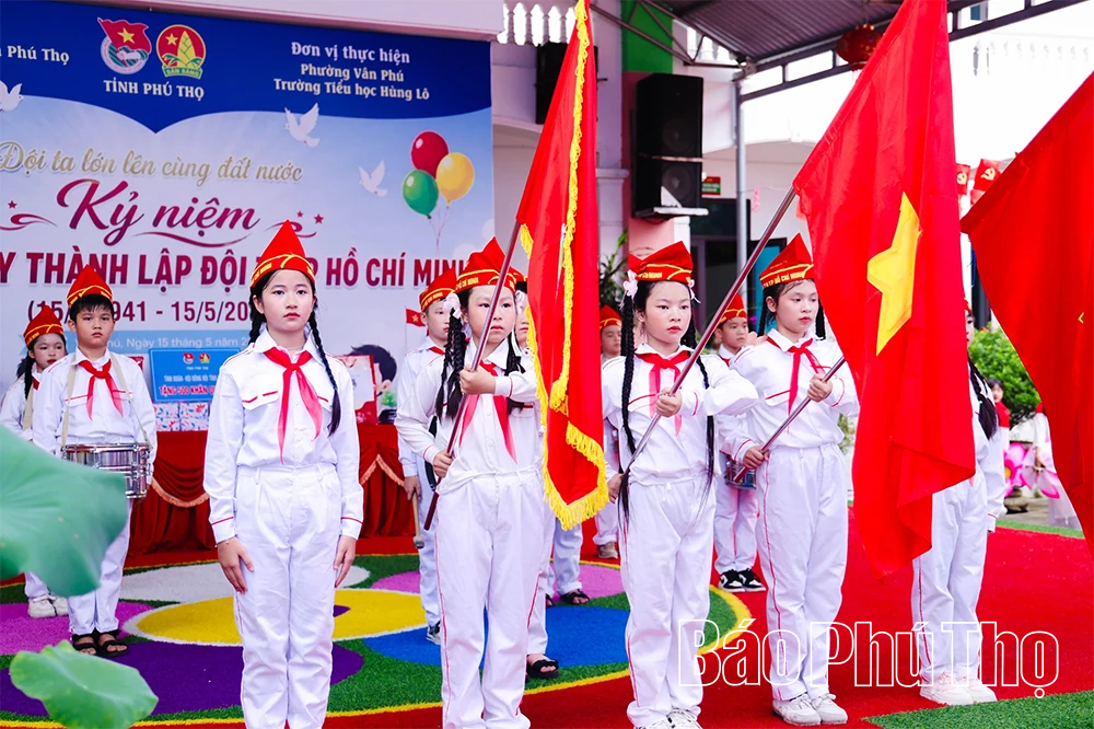 Tổ chức chương trình “Đội ta lớn lên cùng đất nước” kỷ niệm 85 năm thành lập Đội TNTP Hồ Chí Minh