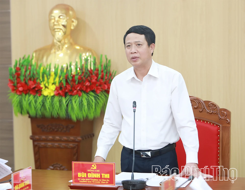 Giám sát chuyên đề Ban Thường vụ Đảng ủy phường Âu Cơ, xã Bằng Luân và Hiền Quan