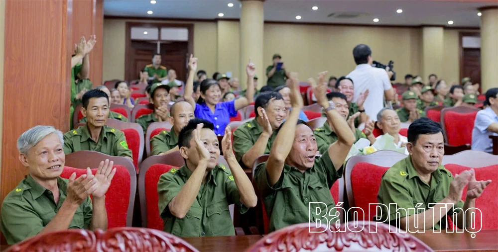 Hội thi lực lượng tham gia bảo vệ an ninh, trật tự ở cơ sở xã Lâm Thao