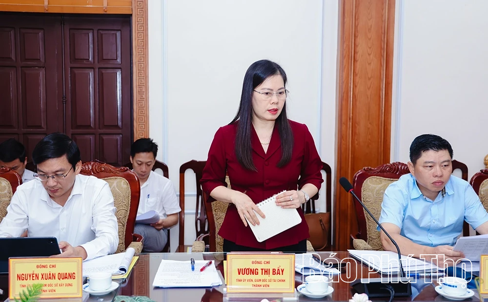 Thông qua dự thảo báo cáo giám sát tại phường Việt Trì