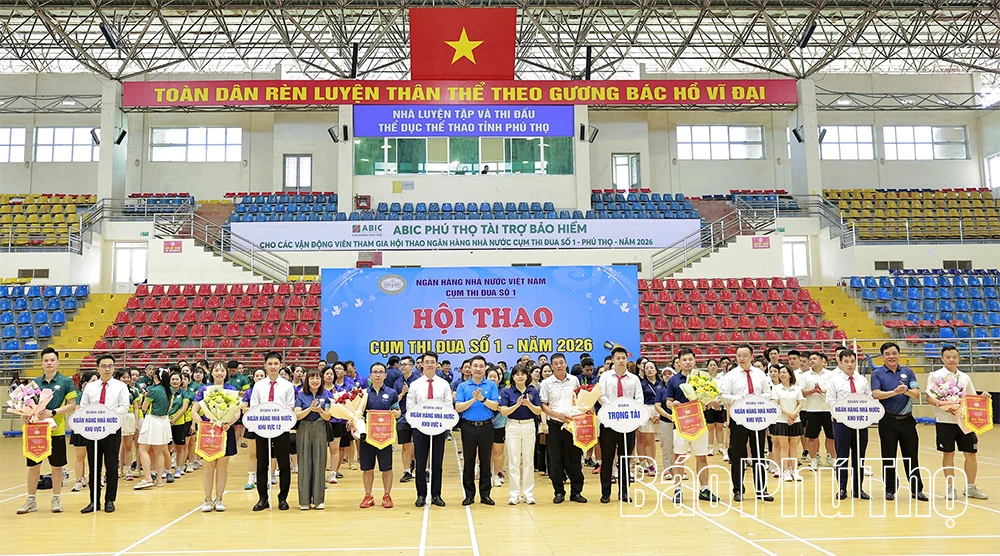 Gần 180 vận động viên tham gia Hội thao Cụm thi đua số 1 - Ngân hàng Nhà nước