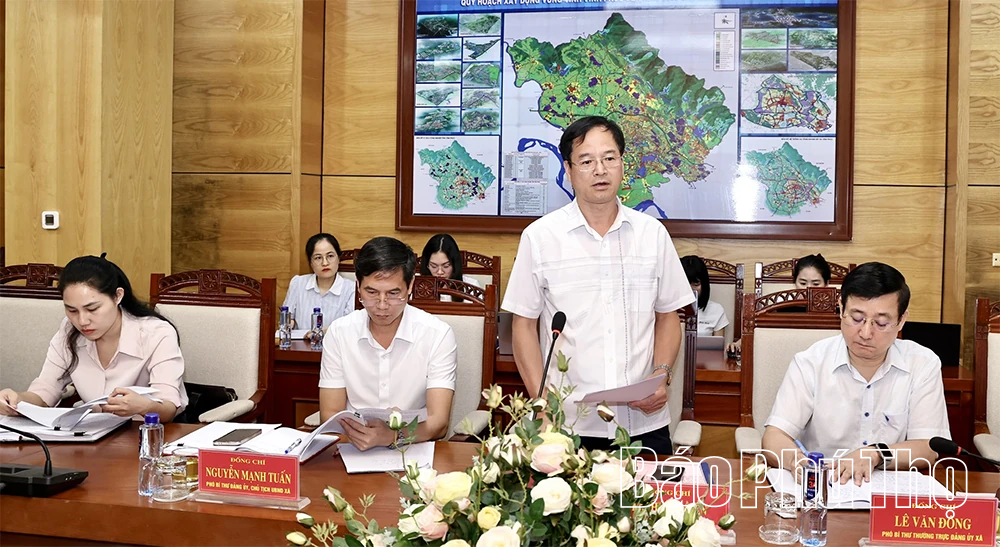 Xã Yên Lạc cần tiếp tục đẩy mạnh chuyển đổi số, nâng cao chất lượng phục vụ Nhân dân