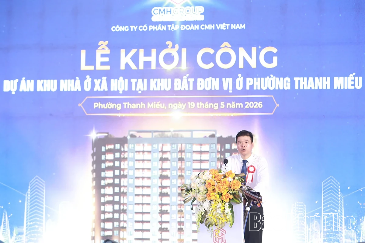 Khởi công Dự án khu nhà ở xã hội tại phường Thanh Miếu