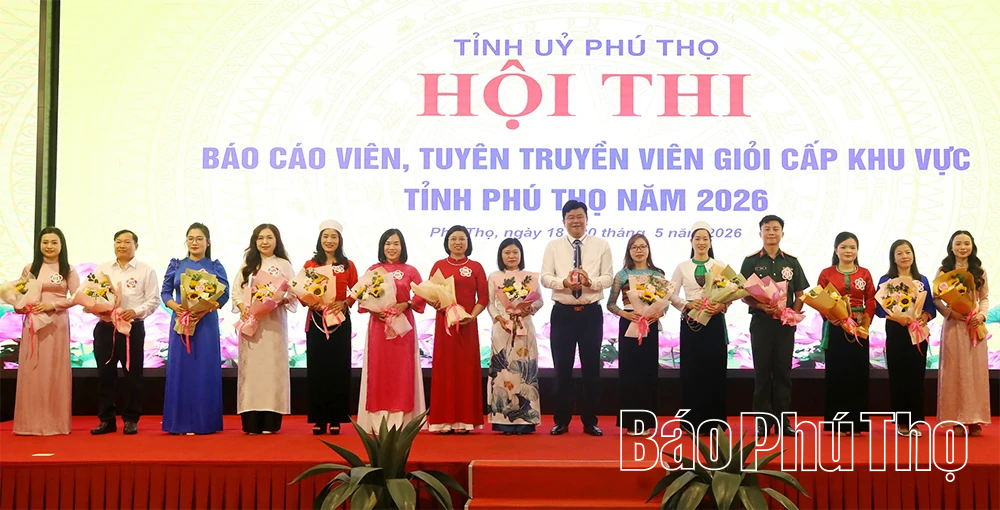 46 thí sinh dự Hội thi tuyên truyền viên giỏi cấp khu vực