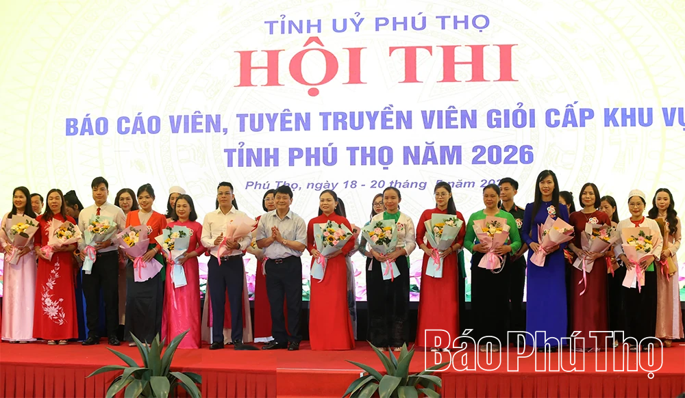 46 thí sinh dự Hội thi tuyên truyền viên giỏi cấp khu vực