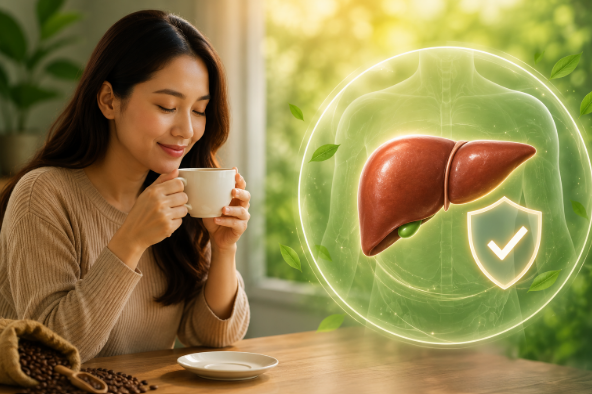 3 lợi ích với gan khi uống cà phê điều độ mỗi ngày