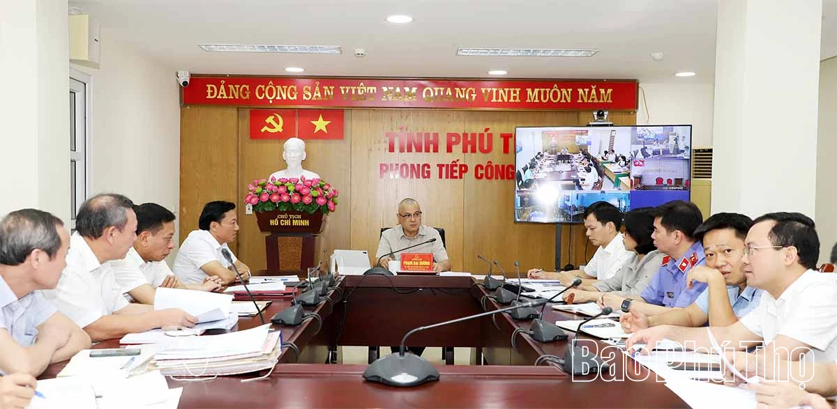 Bí thư Tỉnh ủy Phạm Đại Dương chủ trì kỳ tiếp công dân tháng 5