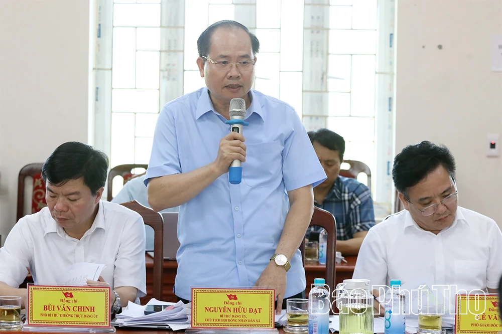 Thông qua dự thảo báo cáo kết quả giám sát đối với Ban Thường vụ Đảng ủy xã Quyết Thắng và Thượng Cốc