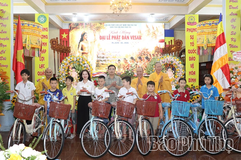 Chùa Tích Sơn kính mừng Đại lễ Phật đản Phật lịch 2570 - Dương lịch 2026