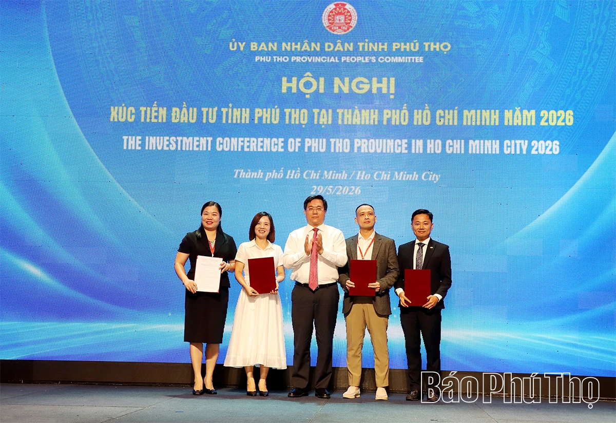 Khơi thông nguồn lực từ chương trình Xúc tiến đầu tư tỉnh Phú Thọ tại thành phố Hồ Chí Minh