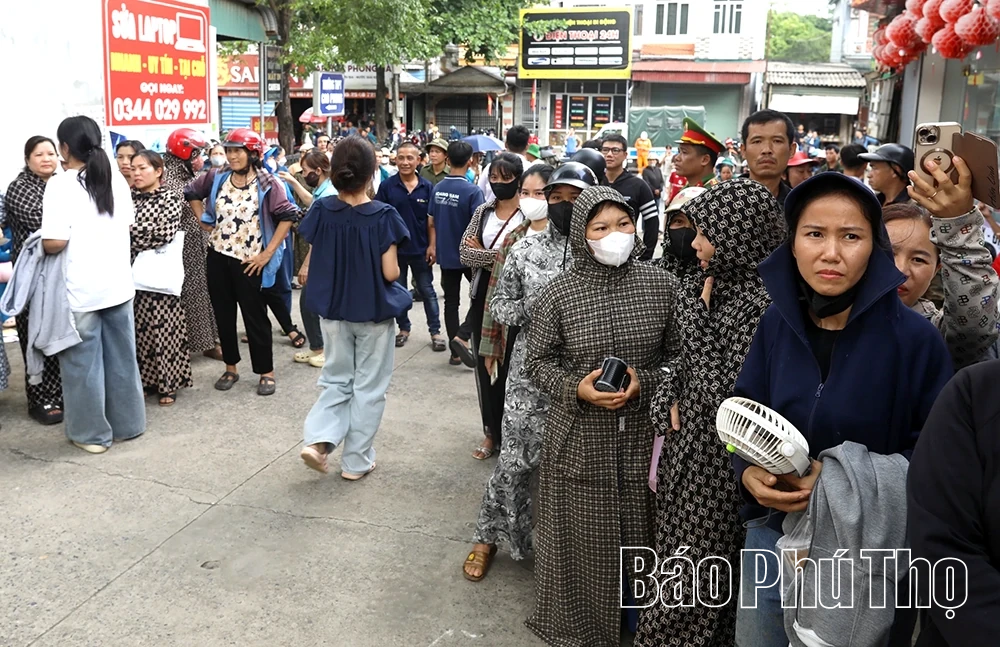 Hội đồng coi thi THPT Cao Phong: Ngày thi đầu vào lớp 10 an toàn, nghiêm túc