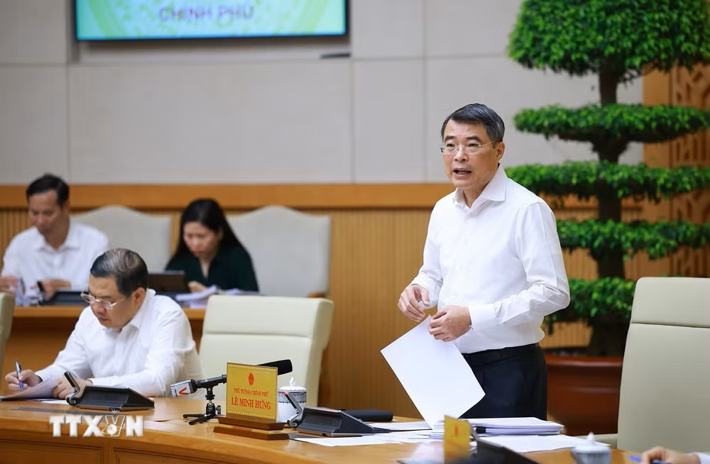 Thủ tướng Lê Minh Hưng chủ trì phiên họp Chính phủ thường kỳ tháng Năm