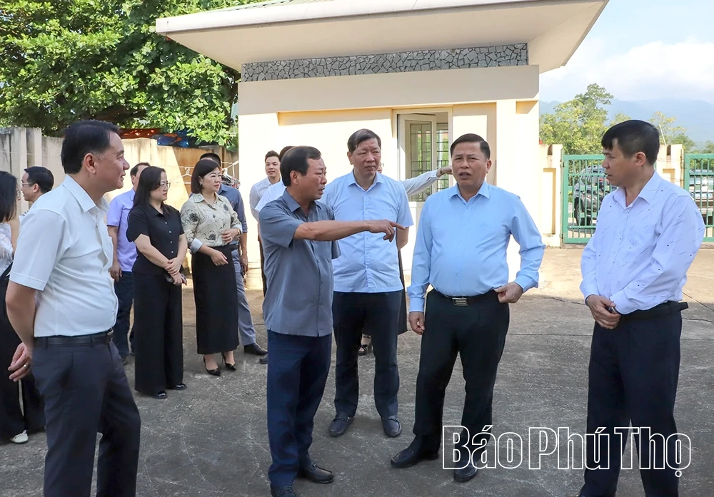 Kiểm tra thực trạng quản lý tài sản dôi dư, thiết chế văn hóa tại các phường Tân Hòa, Kỳ Sơn, Hòa Bình