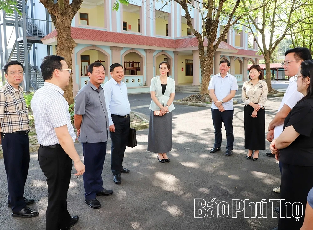 Kiểm tra thực trạng quản lý tài sản dôi dư, thiết chế văn hóa tại các phường Tân Hòa, Kỳ Sơn, Hòa Bình