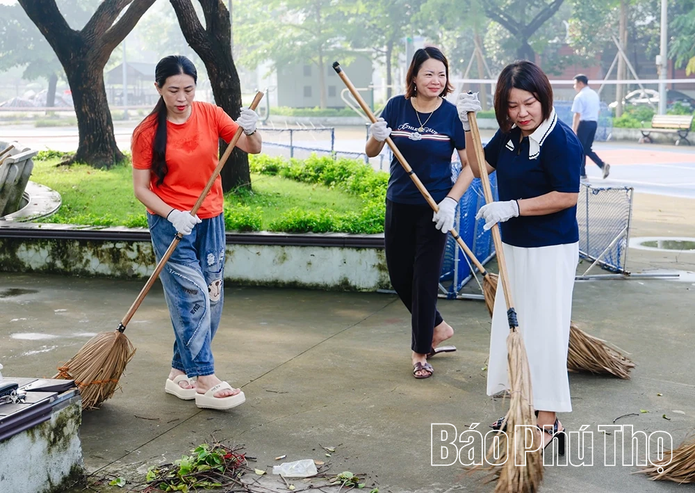 Chung tay hành động vì môi trường từ những việc làm thiết thực