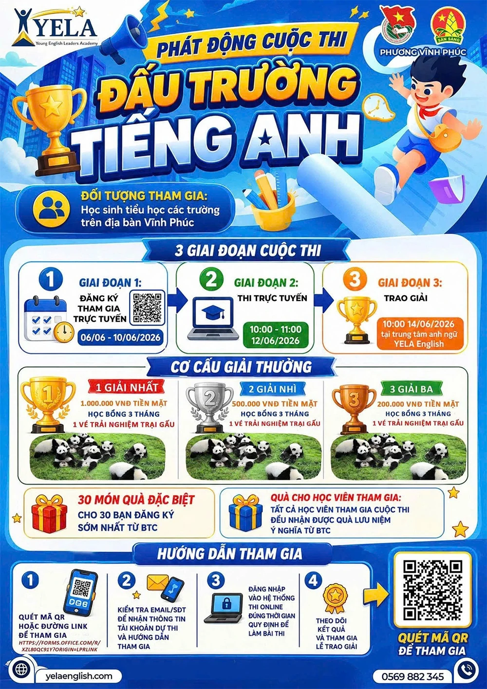 Phát động cuộc thi “Đấu trường Tiếng Anh” dành cho học sinh tiểu học