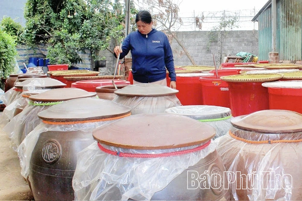 Đậm đà hương vị tương nếp Thủy Phương