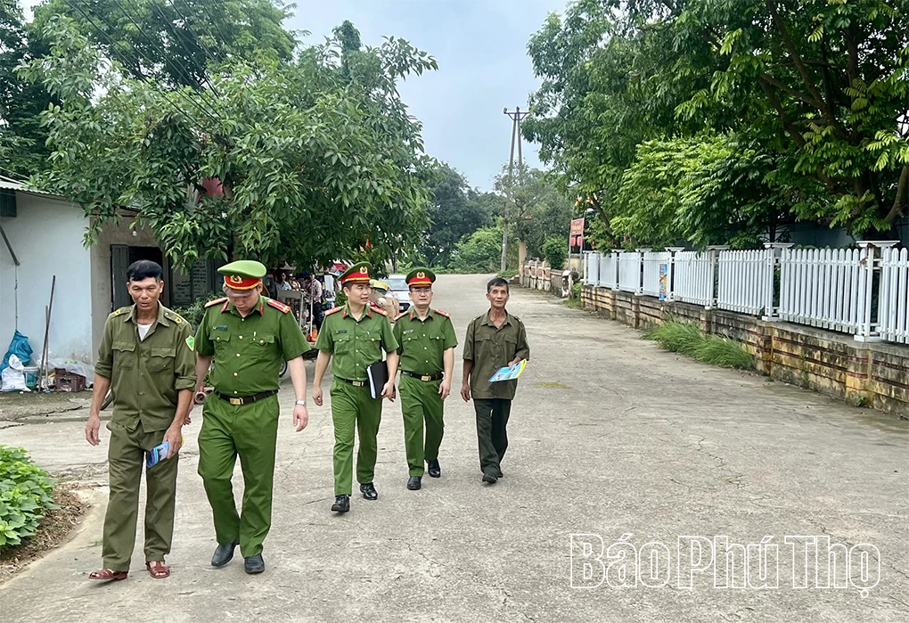 Công an xã Bình Phú - Điểm tựa bình yên nơi cơ sở