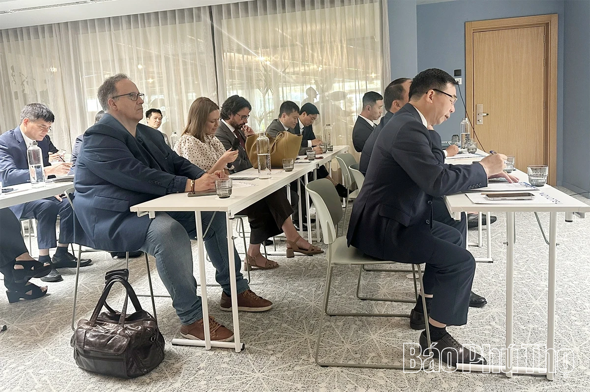 Tỉnh Phú Thọ tổ chức hội nghị xúc tiến đầu tư tại Madrid, mở rộng cơ hội hợp tác với doanh nghiệp Tây Ban Nha