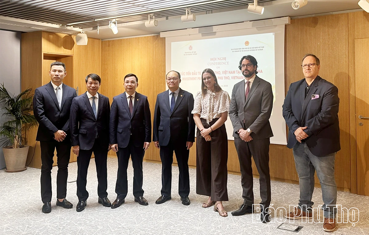 Tỉnh Phú Thọ tổ chức hội nghị xúc tiến đầu tư tại Madrid, mở rộng cơ hội hợp tác với doanh nghiệp Tây Ban Nha
