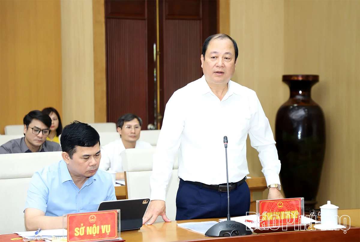 Tập trung tháo gỡ vướng mắc, quyết tâm khởi công Khu công nghiệp Đoan Hùng và Phù Ninh đúng tiến độ