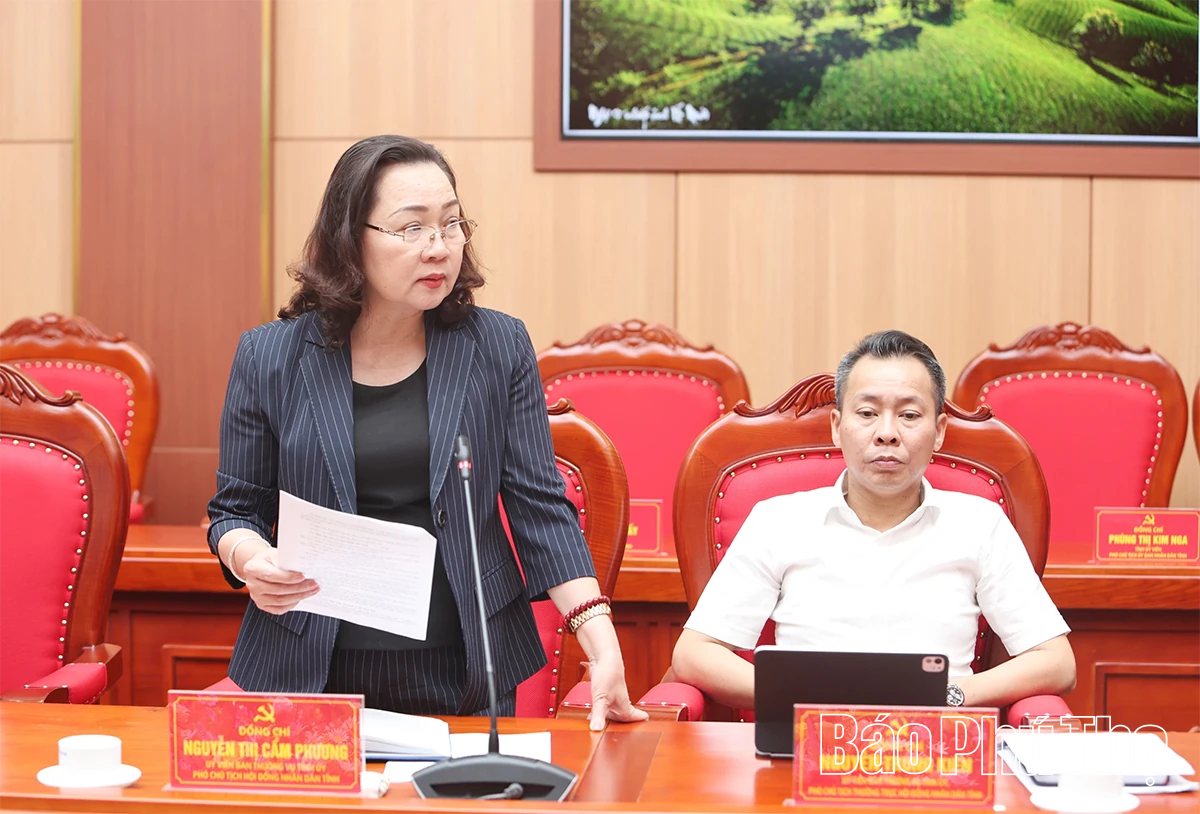 Ban Thường vụ Tỉnh ủy xem xét, cho ý kiến một số nội dung quan trọng