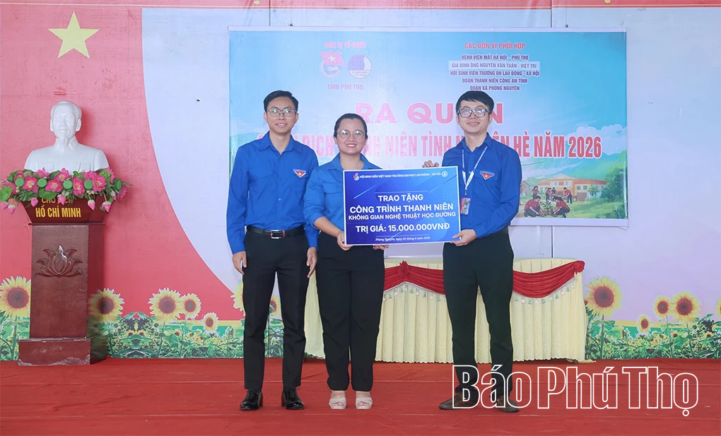 Ra quân Chiến dịch Thanh niên tình nguyện hè năm 2026