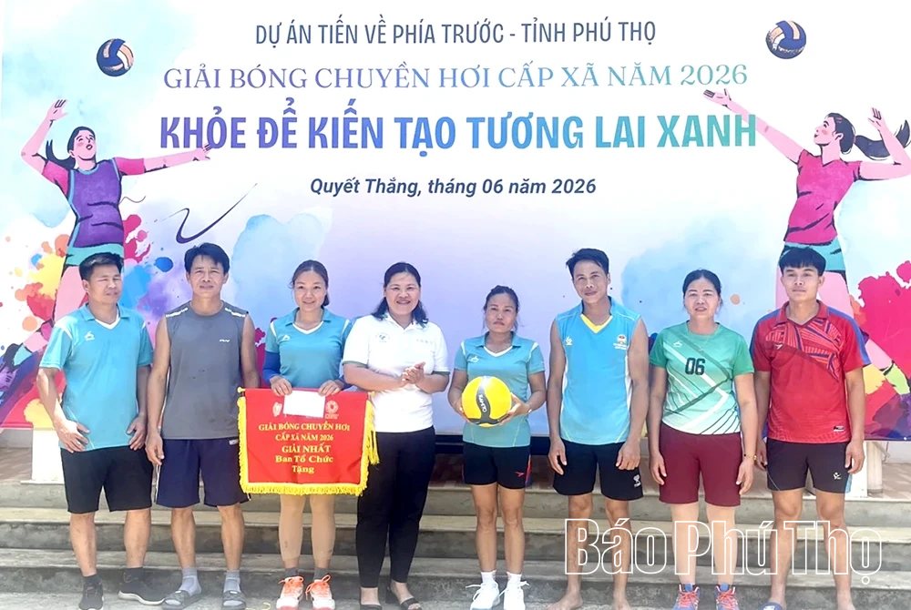 Quyết Thắng tổ chức Hội thi Tuyên truyền viên giỏi và Giải bóng chuyền hơi năm 2026