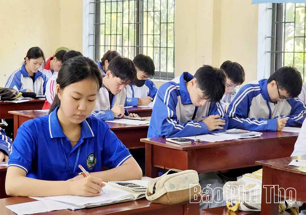 Phú Thọ sẵn sàng các điều kiện cho kỳ thi tốt nghiệp THPT năm 2026