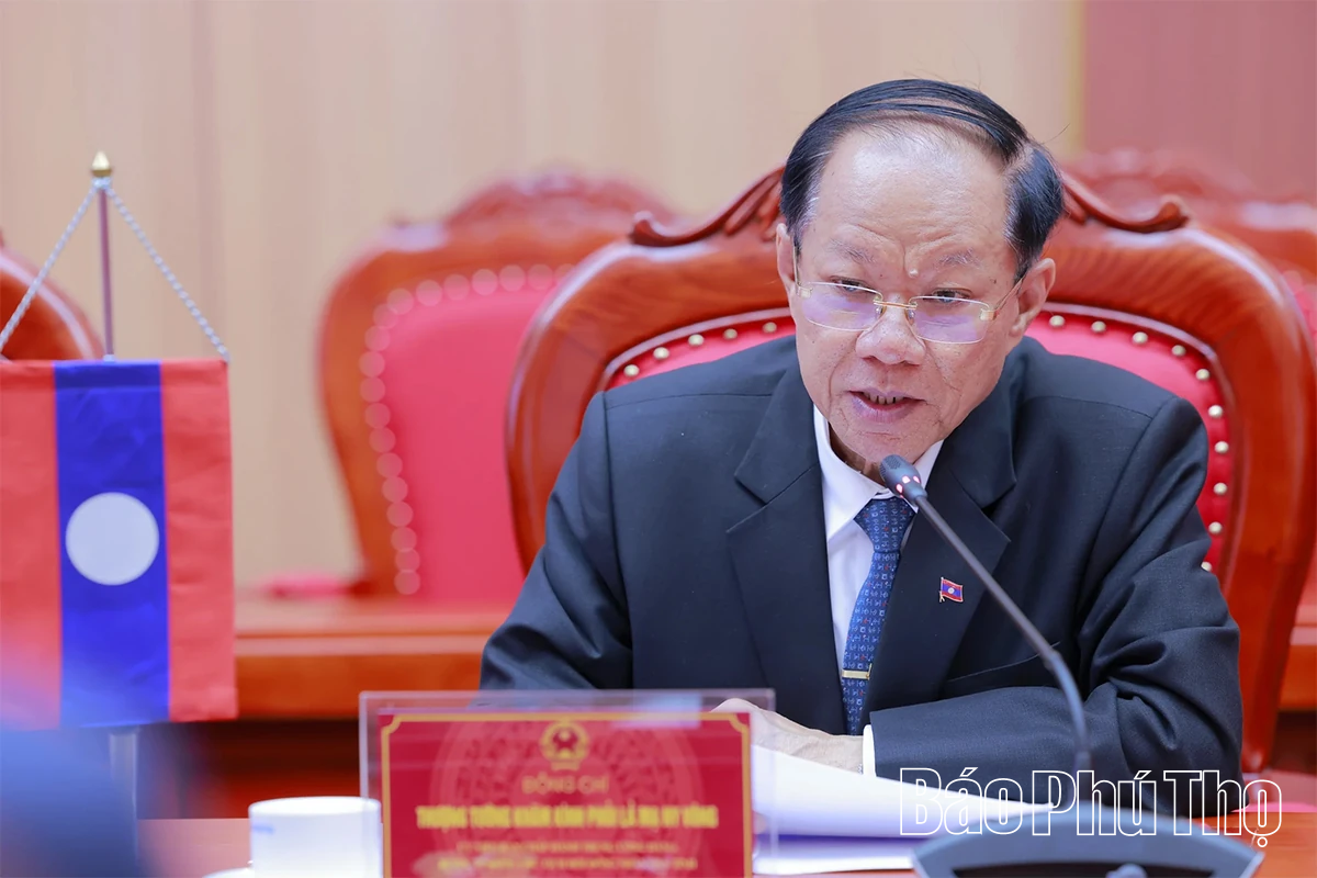 Thắt chặt tình hữu nghị đặc biệt, thúc đẩy hợp tác toàn diện giữa Phú Thọ và Luông Nậm Thà