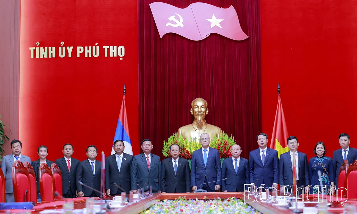 Thắt chặt tình hữu nghị đặc biệt, thúc đẩy hợp tác toàn diện giữa Phú Thọ và Luông Nậm Thà