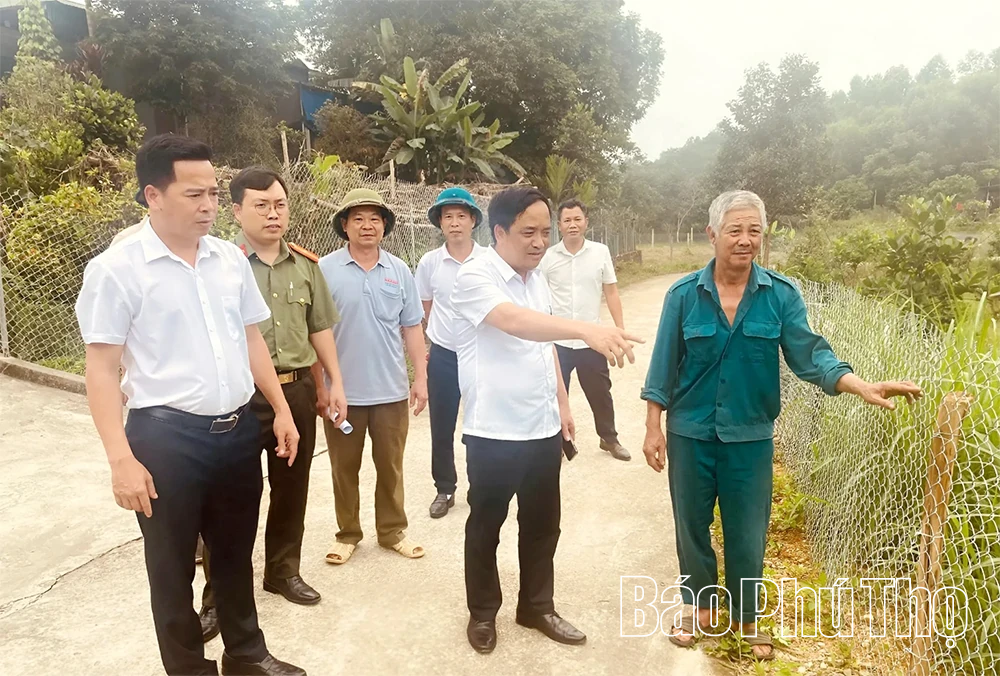 Tháo gỡ vướng mắc, đẩy nhanh giải phóng mặt bằng Khu công nghiệp Đoan Hùng