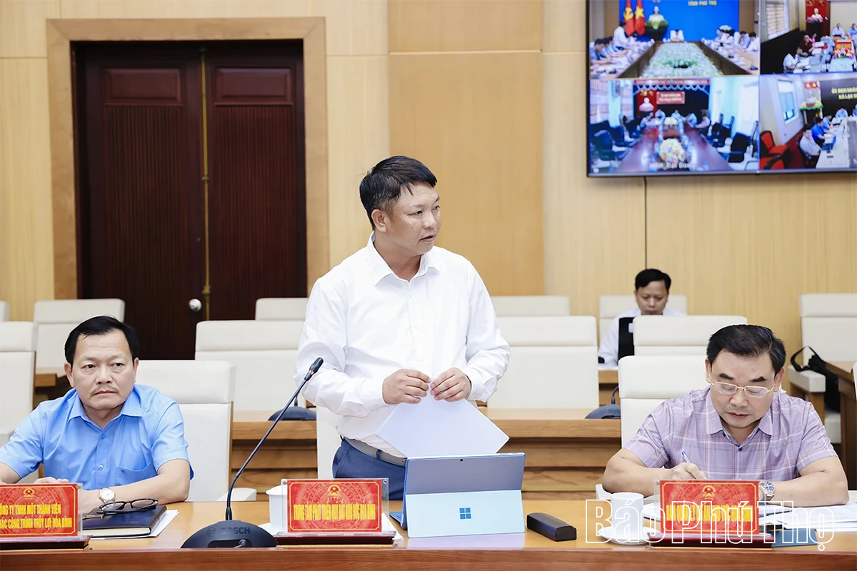 Quyết tâm hoàn thành công tác giải phóng mặt bằng Dự án Hồ chứa nước Cánh Tạng trong tháng 6/2026