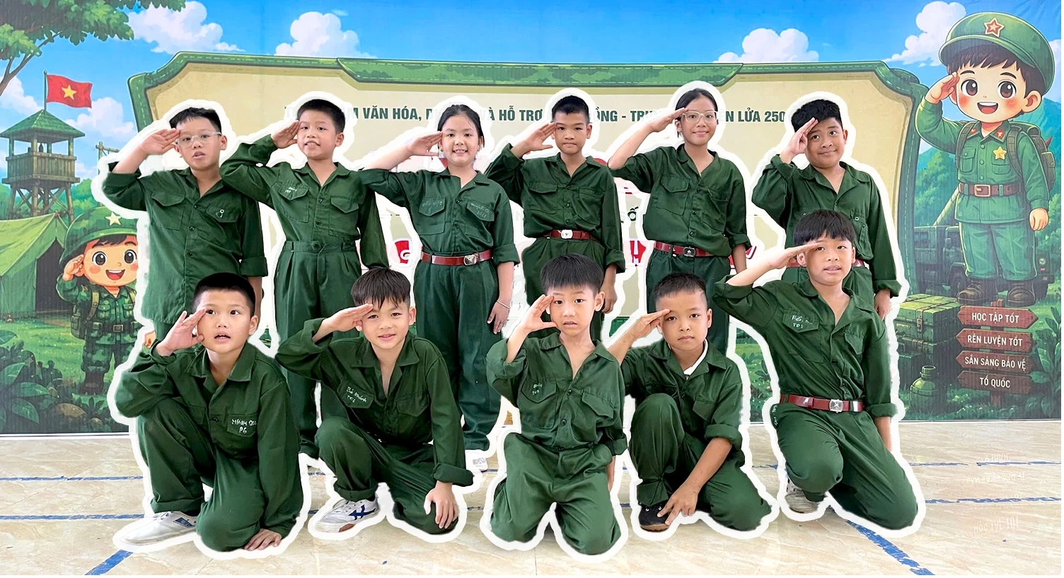 Bồi đắp lòng yêu nước từ chương trình “Học làm người chiến sĩ”