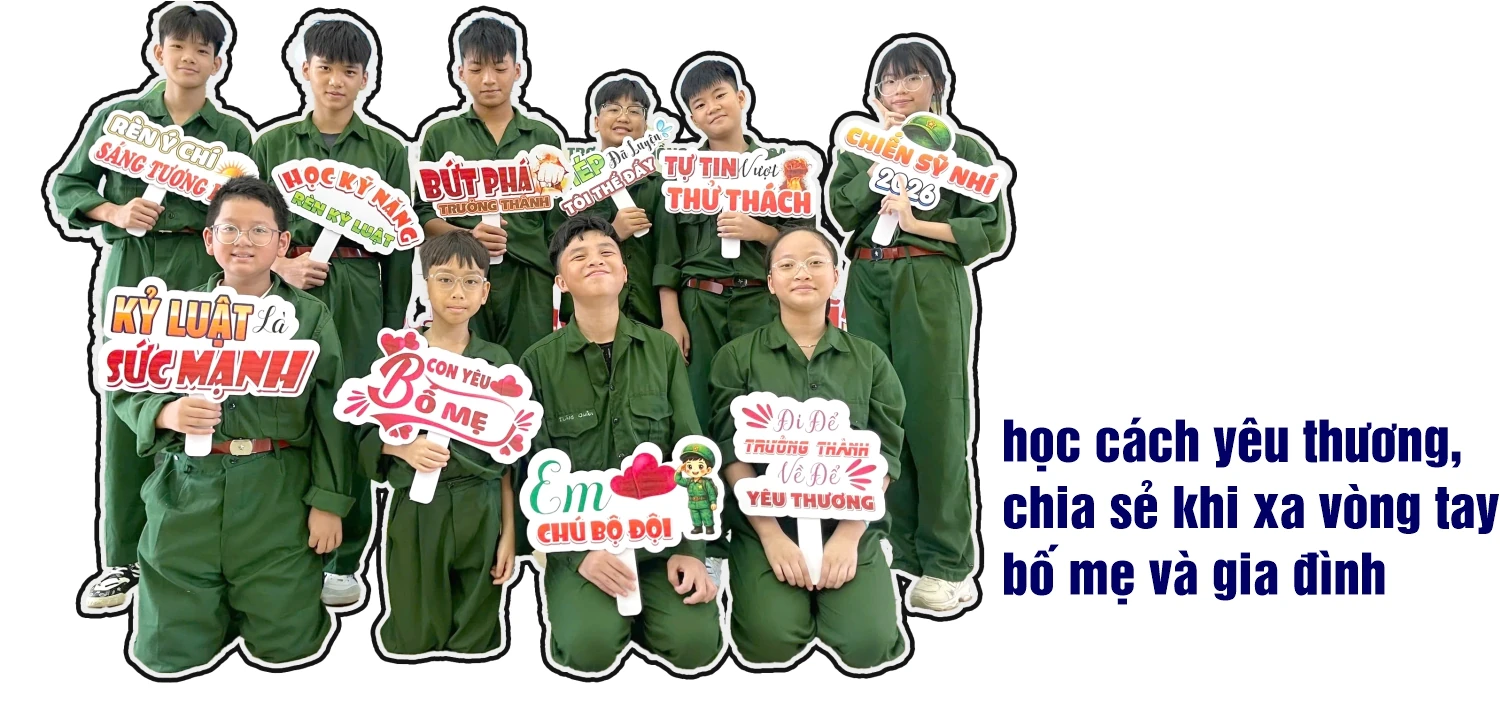 Bồi đắp lòng yêu nước từ chương trình “Học làm người chiến sĩ”
