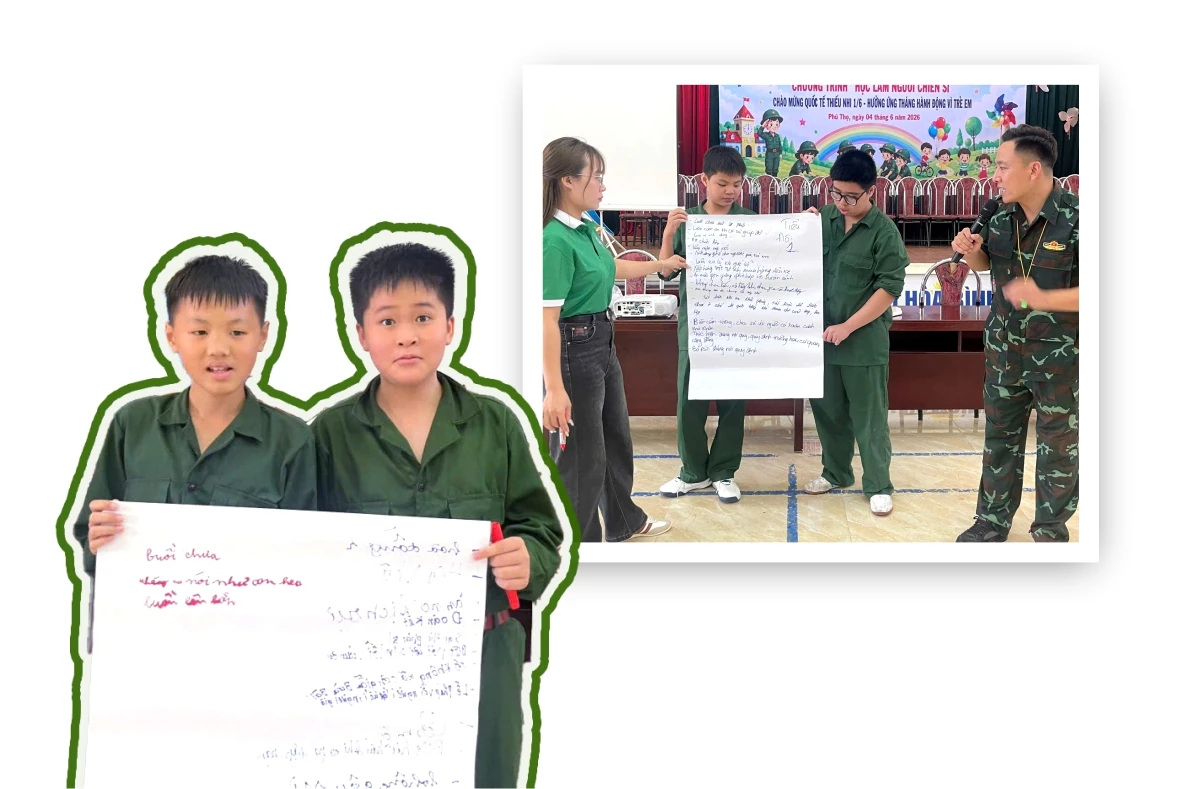 Bồi đắp lòng yêu nước từ chương trình “Học làm người chiến sĩ”