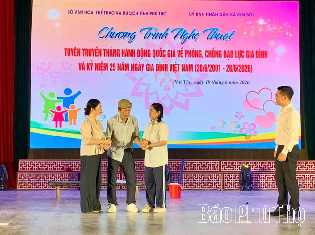 Tọa đàm, giao lưu nghệ thuật hưởng ứng Tháng hành động quốc gia phòng, chống bạo lực gia đình