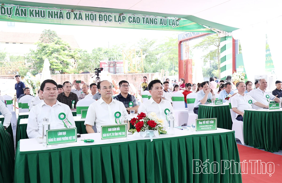 Khởi công Dự án Khu nhà ở xã hội độc lập cao tầng Âu Lạc
