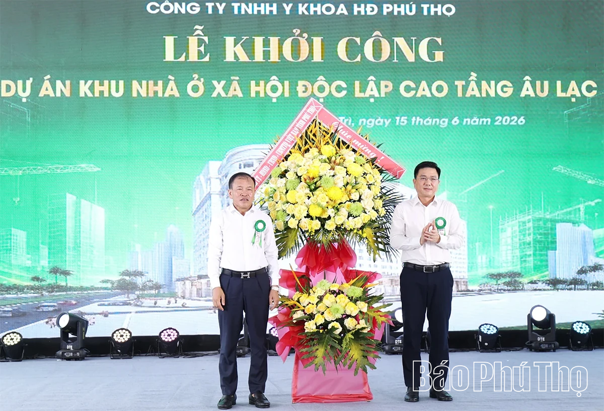 Khởi công Dự án Khu nhà ở xã hội độc lập cao tầng Âu Lạc