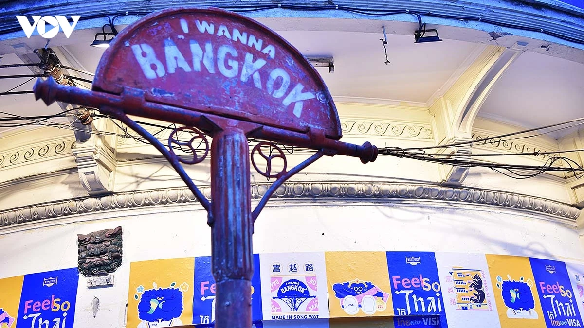 Khu phố cổ Song Wat, một trong những điểm đến “hot” nhất Bangkok
