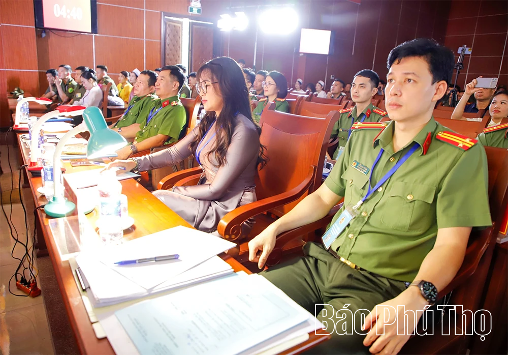 Hội thi Lực lượng tham gia bảo vệ an ninh, trật tự ở cơ sở giỏi tỉnh Phú Thọ lần thứ I năm 2026 - Cụm thi số 6