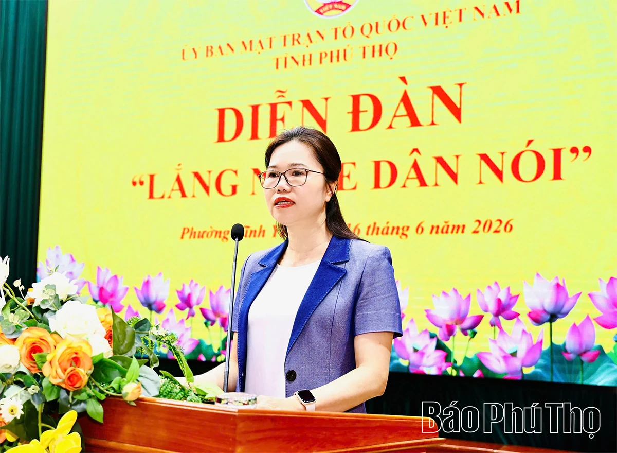 Diễn đàn “Lắng nghe dân nói”
