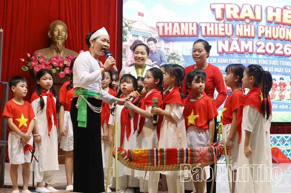 Tổ chức Trại hè thanh thiếu nhi năm 2026 với nhiều hoạt động ý nghĩa