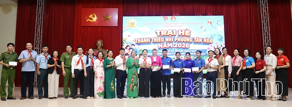 Tổ chức Trại hè thanh thiếu nhi năm 2026 với nhiều hoạt động ý nghĩa