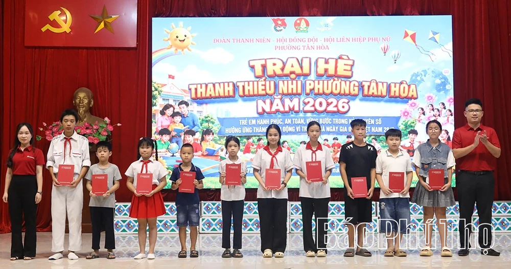 Tổ chức Trại hè thanh thiếu nhi năm 2026 với nhiều hoạt động ý nghĩa