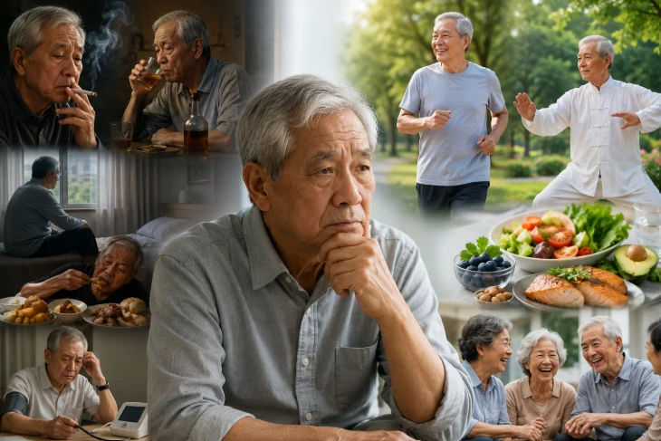 Người có nguy cơ giảm tuổi thọ thường mang 6 đặc điểm chung này